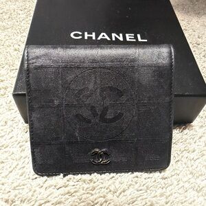CHANEL Black Bifold Wallet